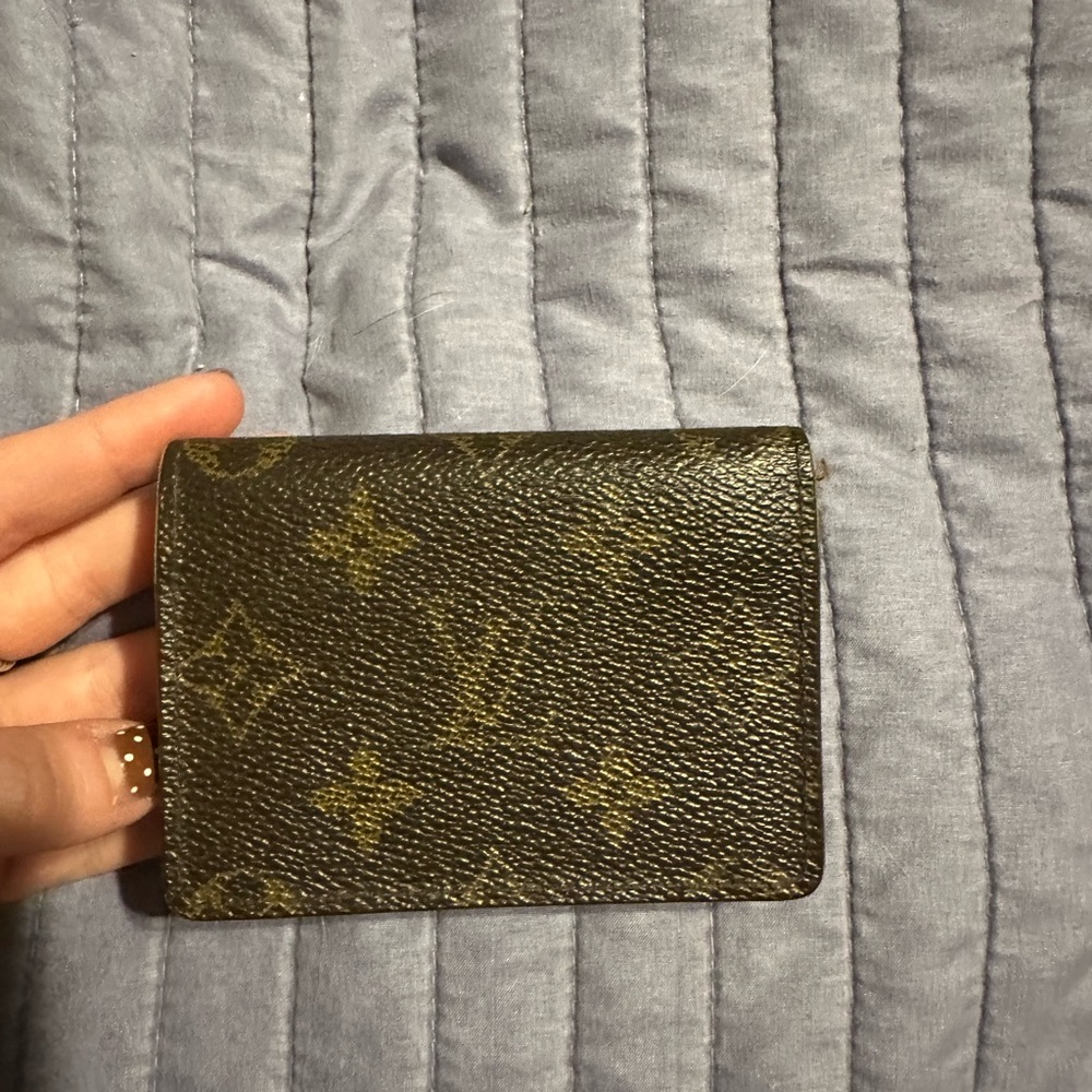 Louis Vuitton Brown Monogram Card Holder